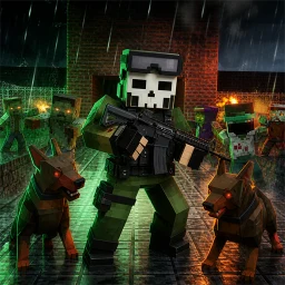 Icono de Blocky SWAT Zombie Survival